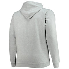 Atlanta Hawks Big & Tall Heart & Soul Pullover Hoodie - Heathered Gray on sale