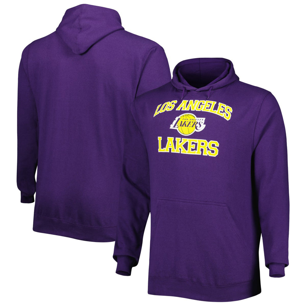 Los Angeles Lakers Big & Tall Heart & Soul Pullover Hoodie - Purple online
