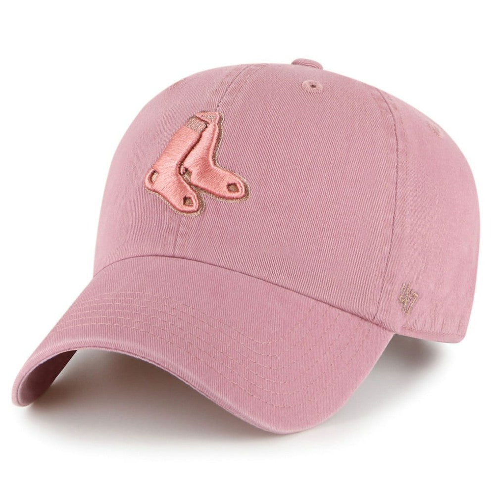 Boston Red Sox Women's Clean Up Adjustable Hat - Pink | 47 brand