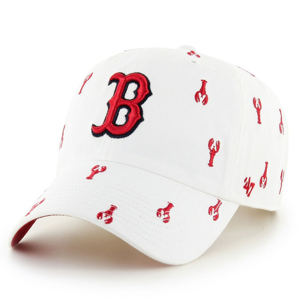 Boston Red Sox Women's Clean Up Adjustable Hat - White | 47 brand