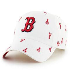 Boston Red Sox Women's Clean Up Adjustable Hat - White | 47 brand