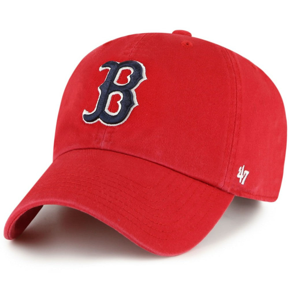 Boston Red Sox Youth Clean Up Adjustable Hat - Red | 47 brand