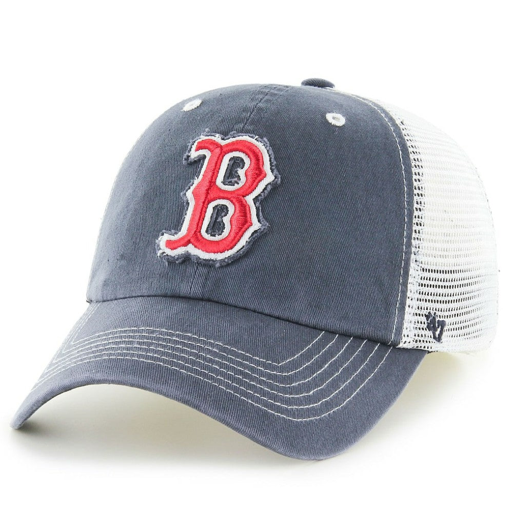 Boston Red Sox Blue Mountain Trucker Flex Hat - Navy | 47 brand