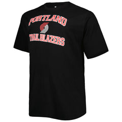 Portland Trail Blazers Big & Tall Heart & Soul T-Shirt - Black on sale