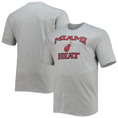 Miami Heat Big & Tall Heart & Soul T-Shirt - Heathered Gray sale