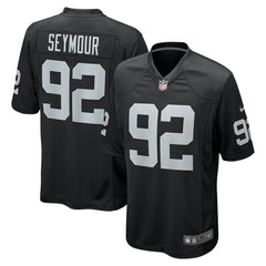 Richard Seymour Las Vegas Raiders Retired Player Game Jersey - Black | Nike on sale