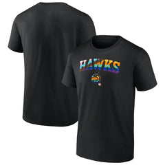 Atlanta Hawks Logo Pride T-Shirt - Black discount