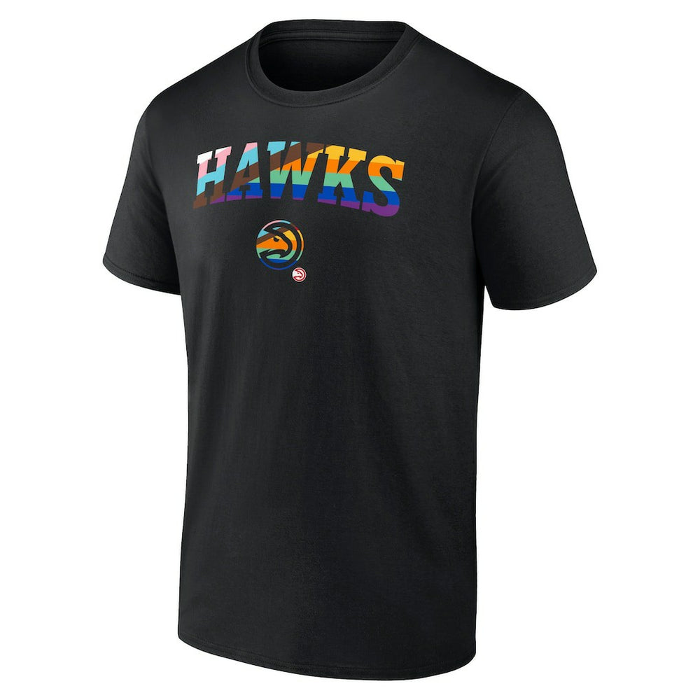 Atlanta Hawks Logo Pride T-Shirt - Black discount