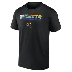 Denver Nuggets Pride T-Shirt sale - Black discount
