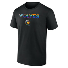 Minnesota Timberwolves Pride T-Shirt - Black shop