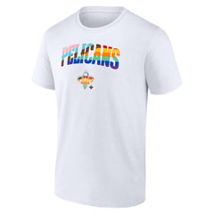 New Orleans Pelicans Pride T-Shirt - White sale