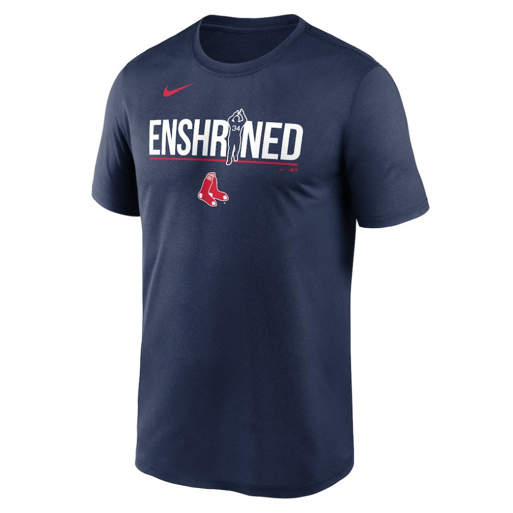 David Ortiz Boston Red Sox Legend Enshrined Performance T-Shirt - Navy | Nike