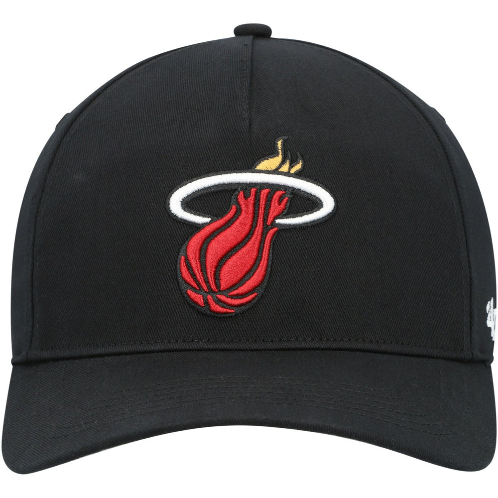 Miami Heat '47 Hitch Snapback Hat - Black | 47 brand for sale