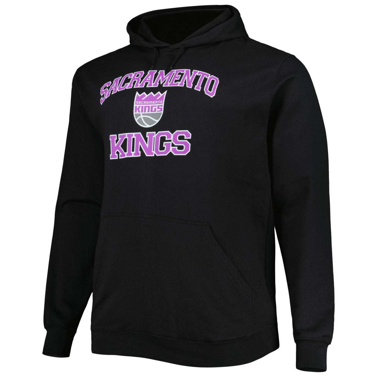 Sacramento Kings Big & Tall Heart & Soul Pullover Hoodie - Black cheap