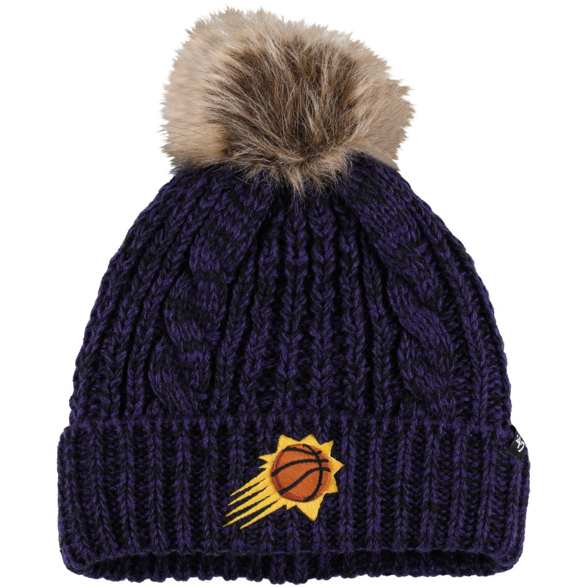 Phoenix Suns '47 Women's Meeko Cuffed Knit Hat with Pom - Purple | 47 brand outlet