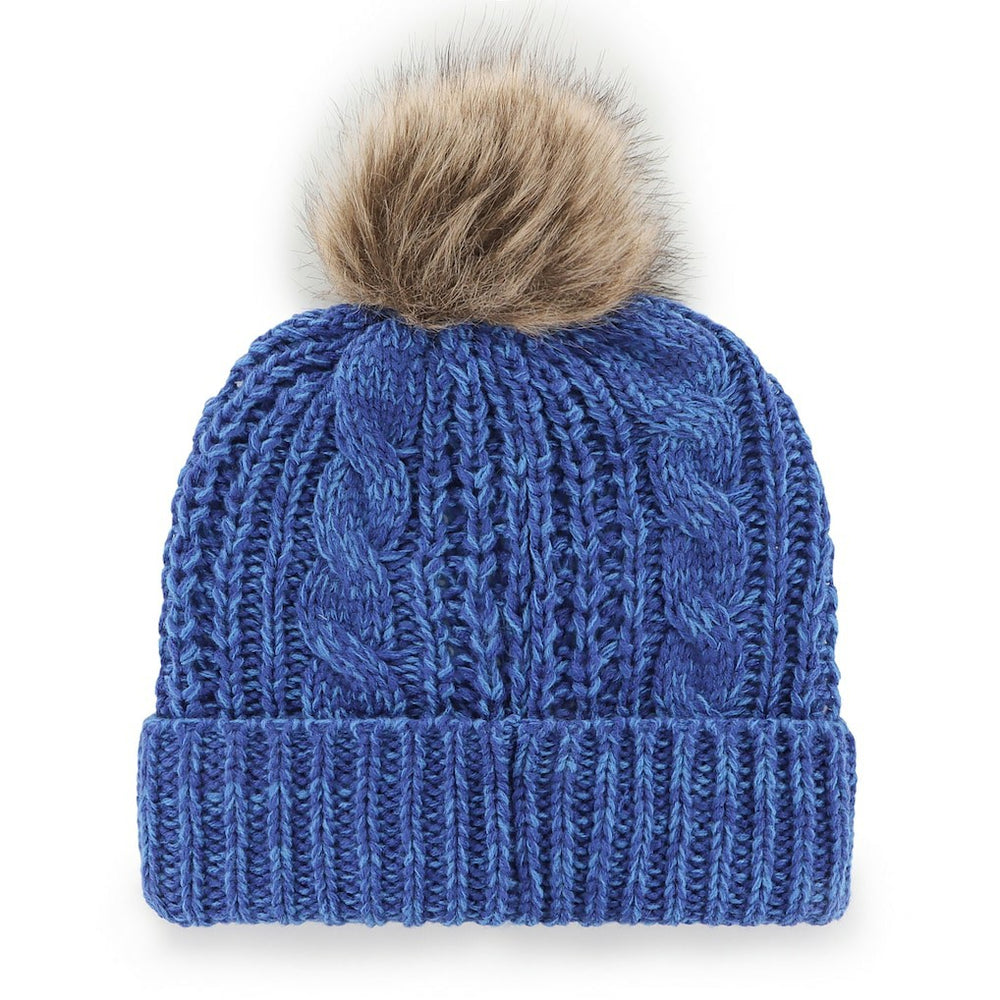 Detroit Pistons '47 Women's Meeko Cuffed Knit Hat with Pom sale - Royal | 47 brand discount