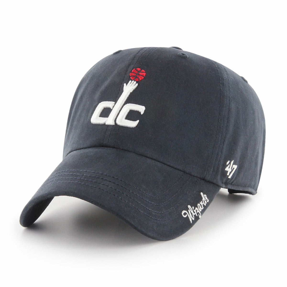 Washington Wizards '47 Women's Miata Clean Up Logo Adjustable Hat - Navy | 47 brand outlet