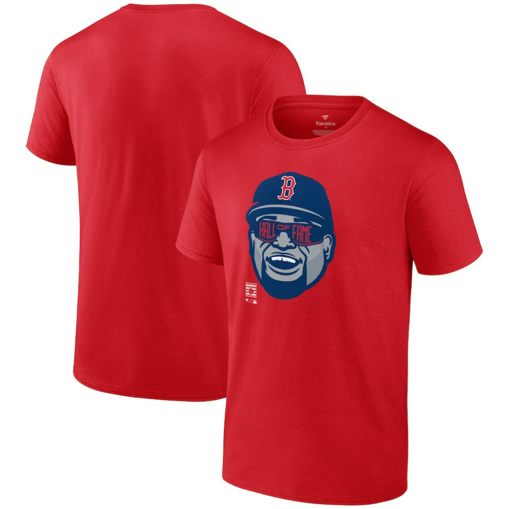 David Ortiz Boston Red Sox Hall of Fame T-Shirt - Red