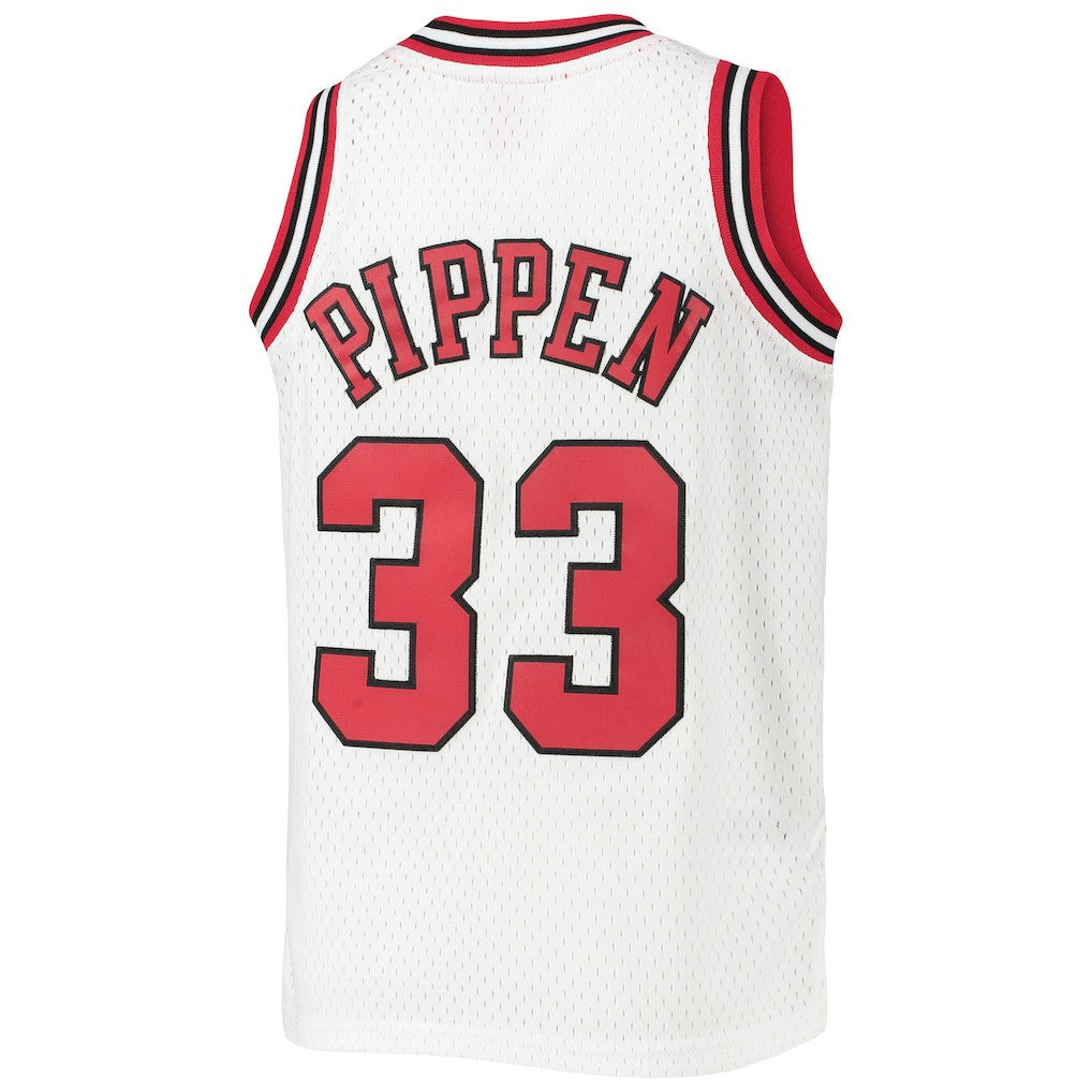 Scottie Pippen Chicago Bulls Youth 1997/98 Hardwood Classics Swingman Jersey sale - White | Mitchell & Ness outlet