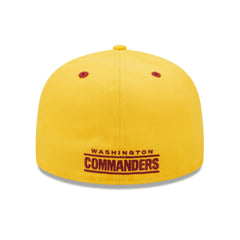 Washington Commanders New Era Flipside 2Tone 59FIFTY Fitted Hat - Gold/Burgundy discount