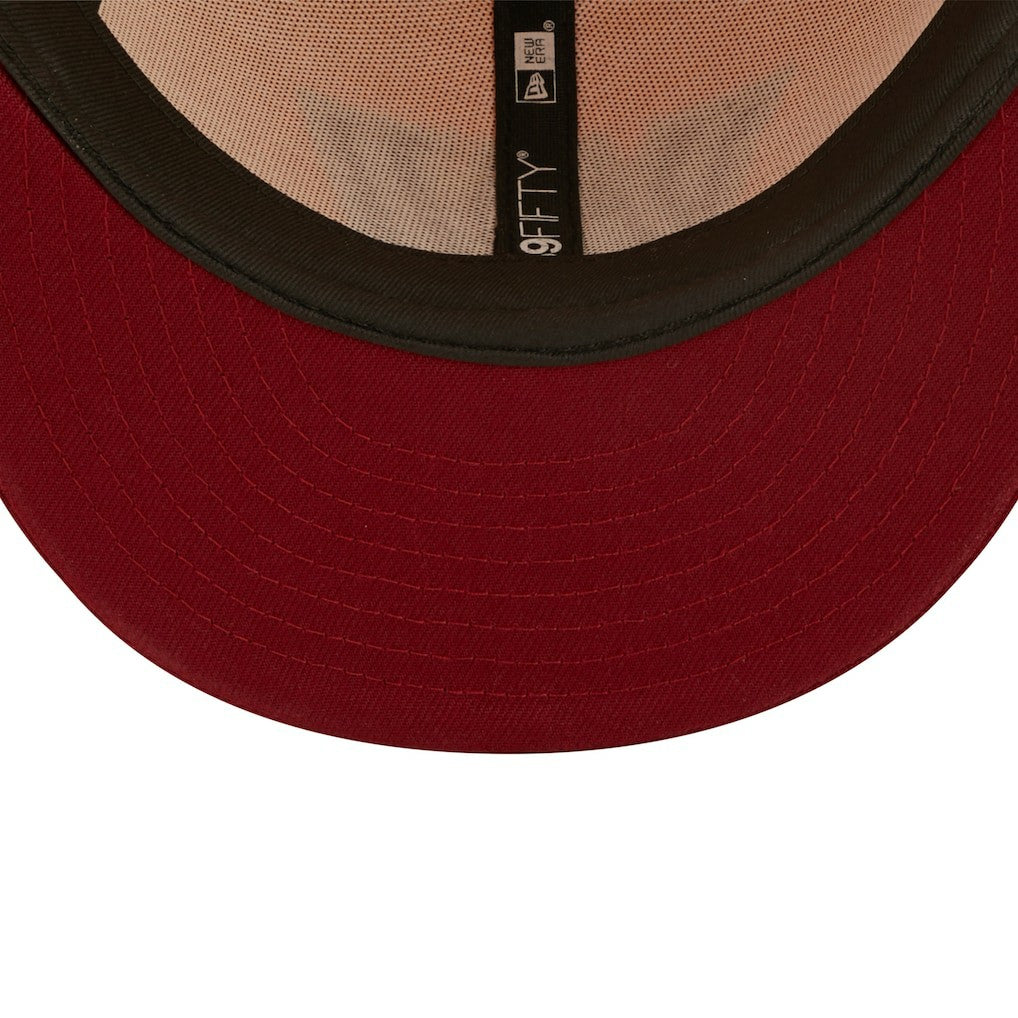Washington Commanders New Era Flipside 2Tone 59FIFTY Fitted Hat - Gold/Burgundy discount