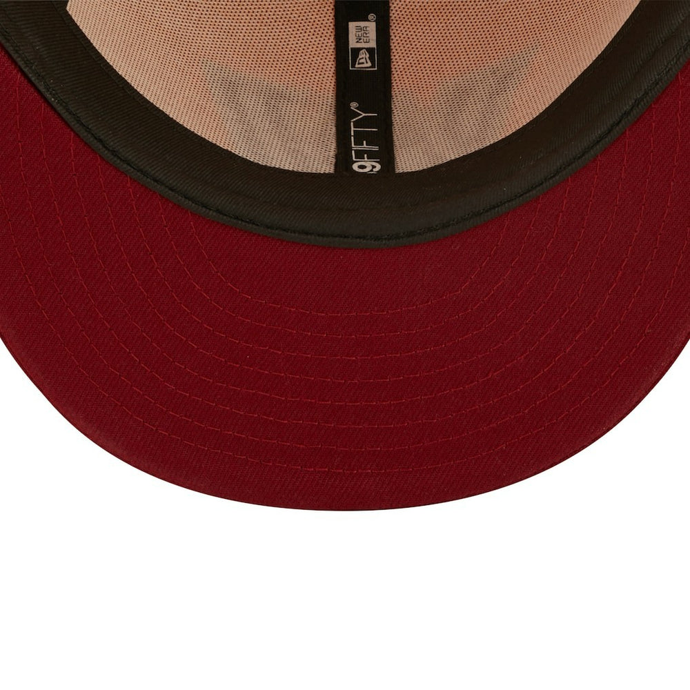 Washington Commanders New Era Flipside 2Tone 59FIFTY Fitted Hat - Gold/Burgundy discount