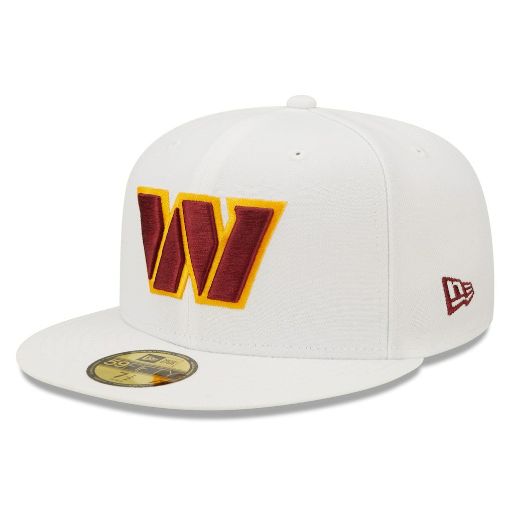Washington Commanders New Era Omaha 59FIFTY Fitted Hat - White on sale