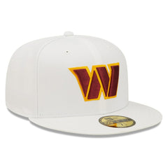 Washington Commanders New Era Omaha 59FIFTY Fitted Hat - White on sale