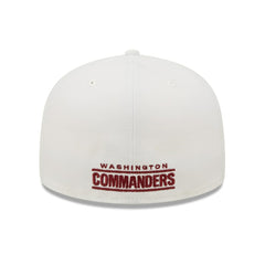 Washington Commanders New Era Omaha 59FIFTY Fitted Hat - White on sale