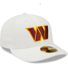 Washington Commanders New Era Omaha Low Profile 59FIFTY Fitted Hat - White sale