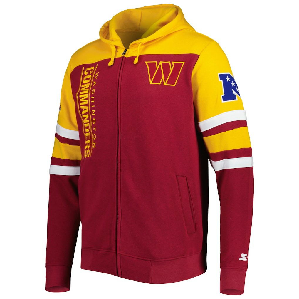 Washington Commanders Starter Extreme Full-Zip Hoodie Jacket - Burgundy online