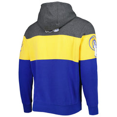 Los Angeles Rams Starter Extreme Pullover Hoodie - Heather Charcoal/Royal outlet
