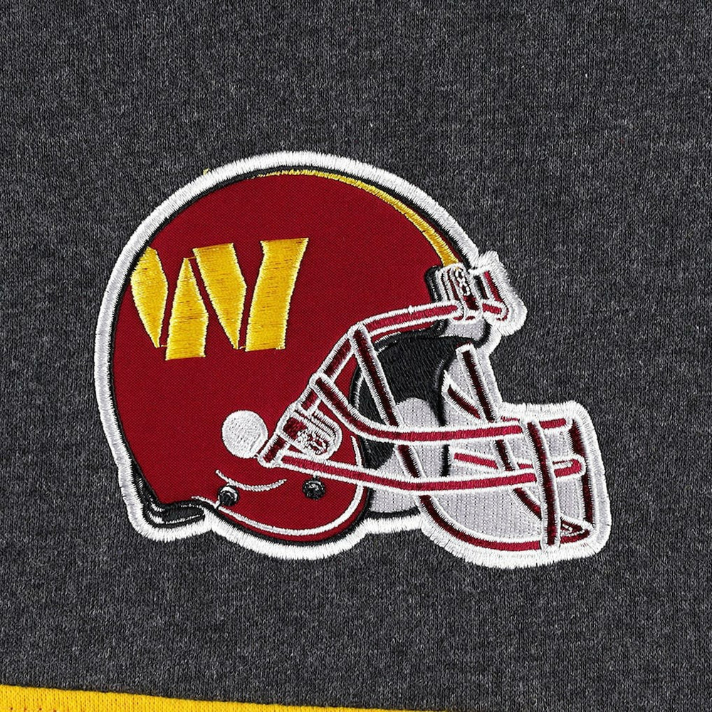 Washington Commanders Starter Extreme Pullover Hoodie - Heather Charcoal/Burgundy discount