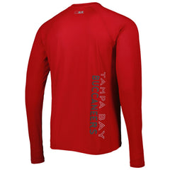 Tampa Bay Buccaneers MSX by Michael Strahan Interval Long Sleeve Raglan T-Shirt - Red online