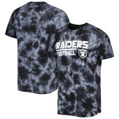 Las Vegas Raiders MSX by Michael Strahan Recovery Tie-Dye T-Shirt - Black discount