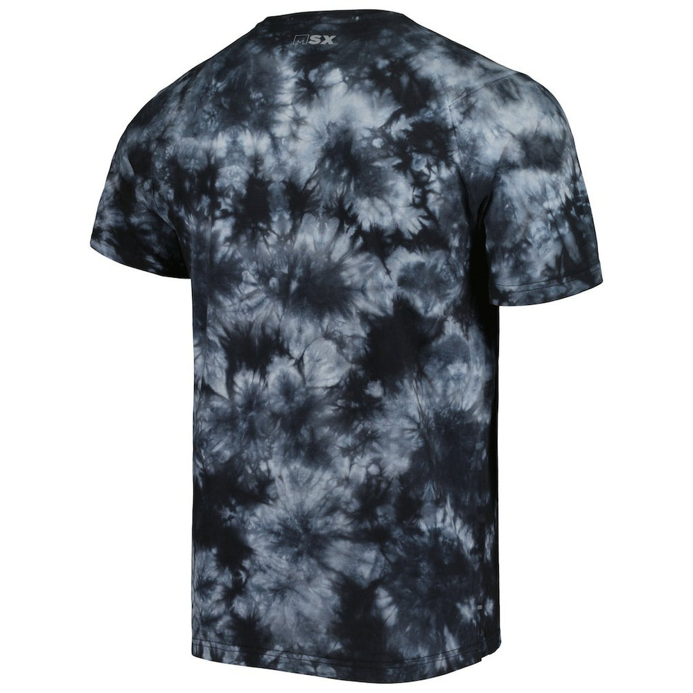 New Orleans Saints MSX by Michael Strahan Recovery Tie-Dye T-Shirt - Black sale