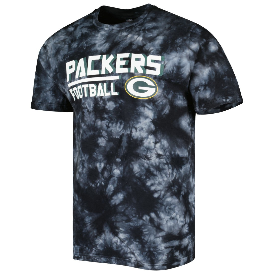 Green Bay Packers MSX by Michael Strahan Recovery Tie-Dye T-Shirt - Black on sale