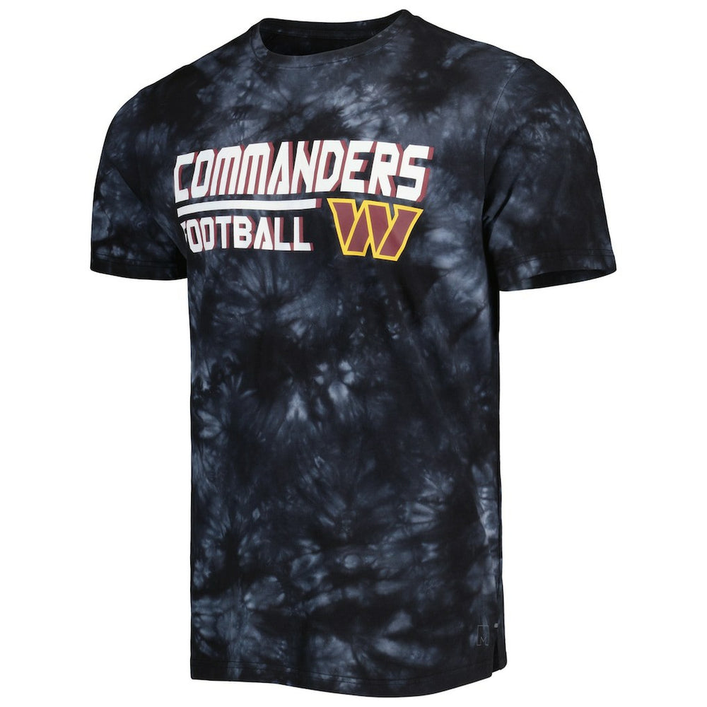 Washington Commanders MSX by Michael Strahan Recovery Tie-Dye T-Shirt - Black online