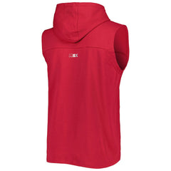 Arizona Cardinals MSX by Michael Strahan Relay Sleeveless Pullover Hoodie - Cardinal sale
