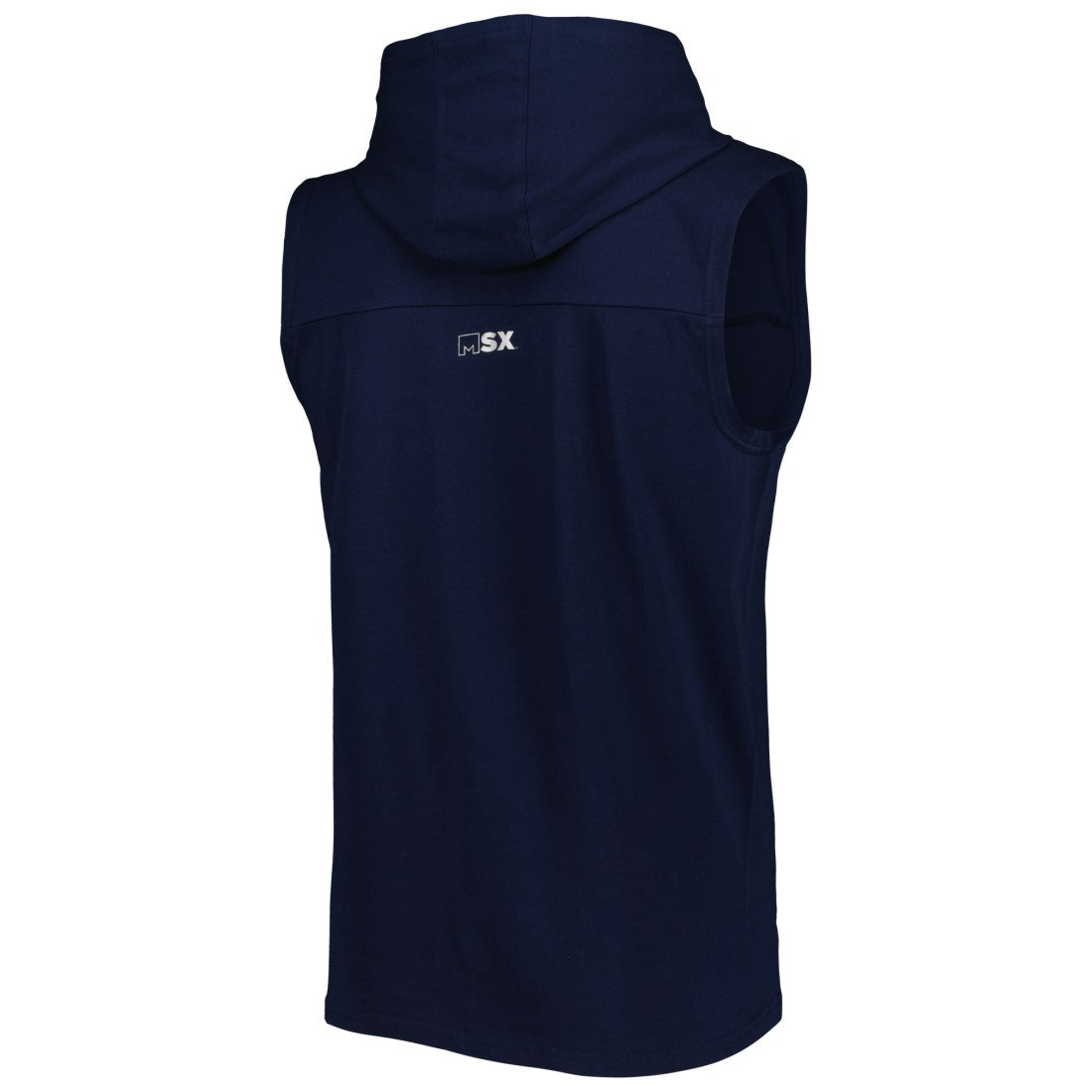 Tennessee Titans MSX by Michael Strahan Relay Sleeveless Pullover Hoodie - Navy online
