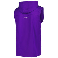 Minnesota Vikings MSX by Michael Strahan Relay Sleeveless Pullover Hoodie - Purple outlet
