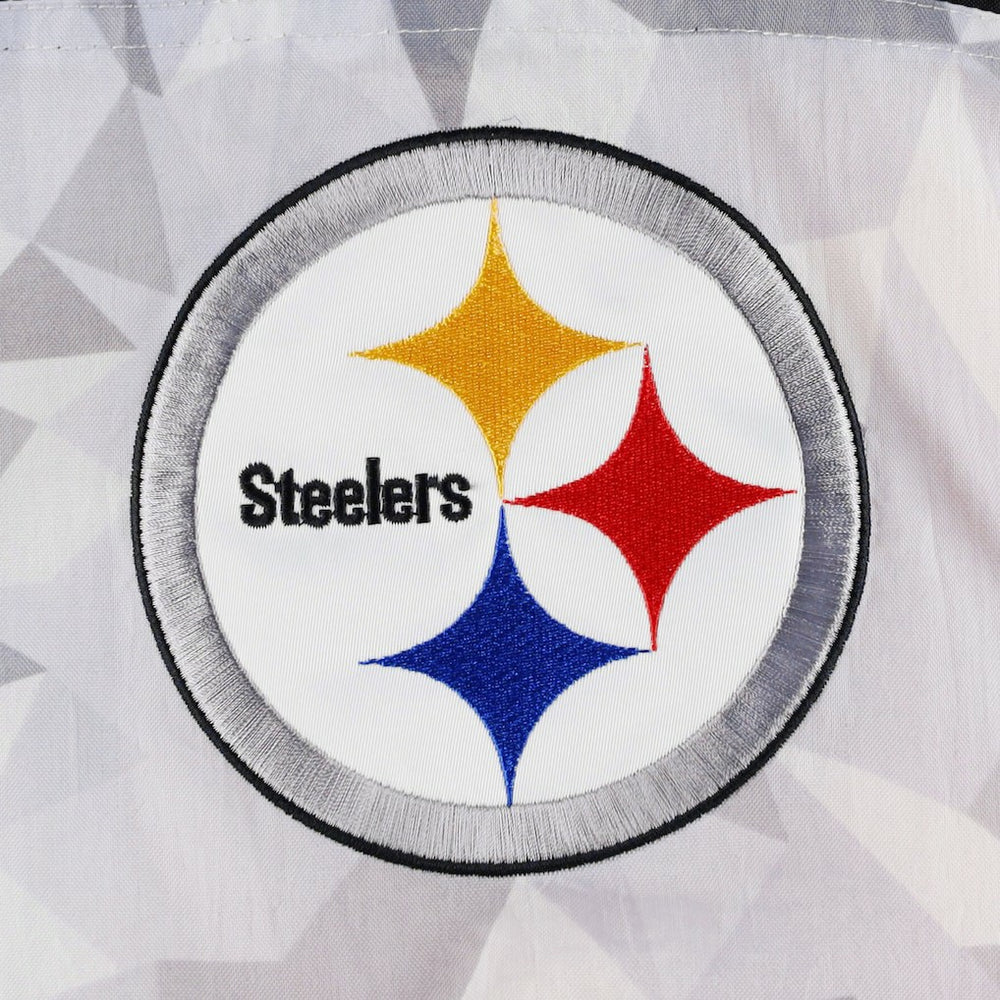 Pittsburgh Steelers Starter Thursday Night Gridiron Raglan Half-Zip Hooded Jacket - White/Black online