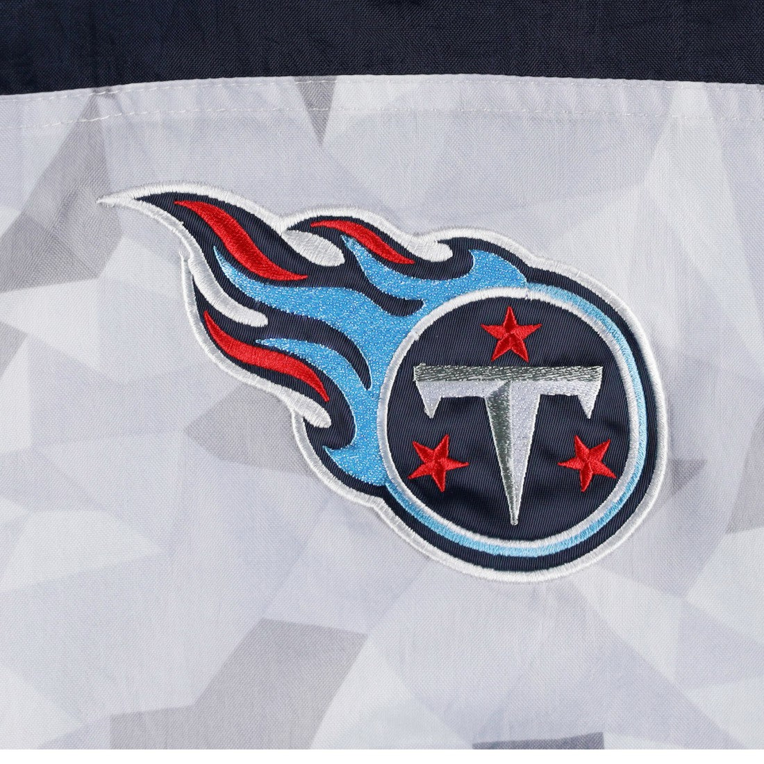 Tennessee Titans Starter Thursday Night Gridiron Raglan Half-Zip Hooded Jacket - White/Navy online