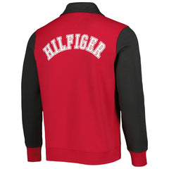 Tampa Bay Buccaneers Tommy Hilfiger Aiden Quarter-Zip Sweatshirt - Red/Pewter outlet