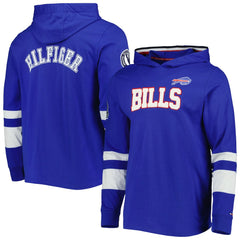 Buffalo Bills Tommy Hilfiger Alex Long Sleeve Hoodie T-Shirt - Royal/White outlet
