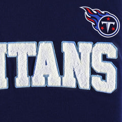 Tennessee Titans Tommy Hilfiger Alex Long Sleeve Hoodie T-Shirt - Navy/White sale