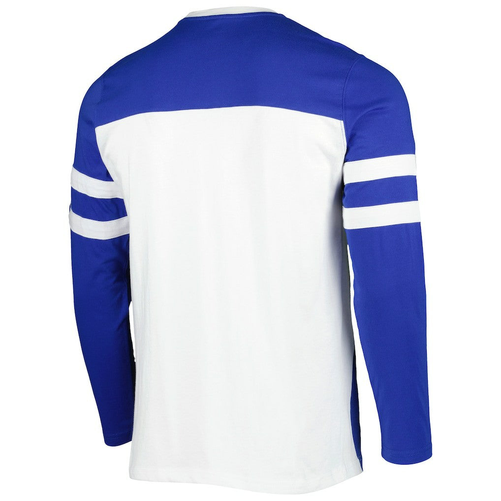 Indianapolis Colts Starter Halftime Long Sleeve T-Shirt - Royal/White on sale