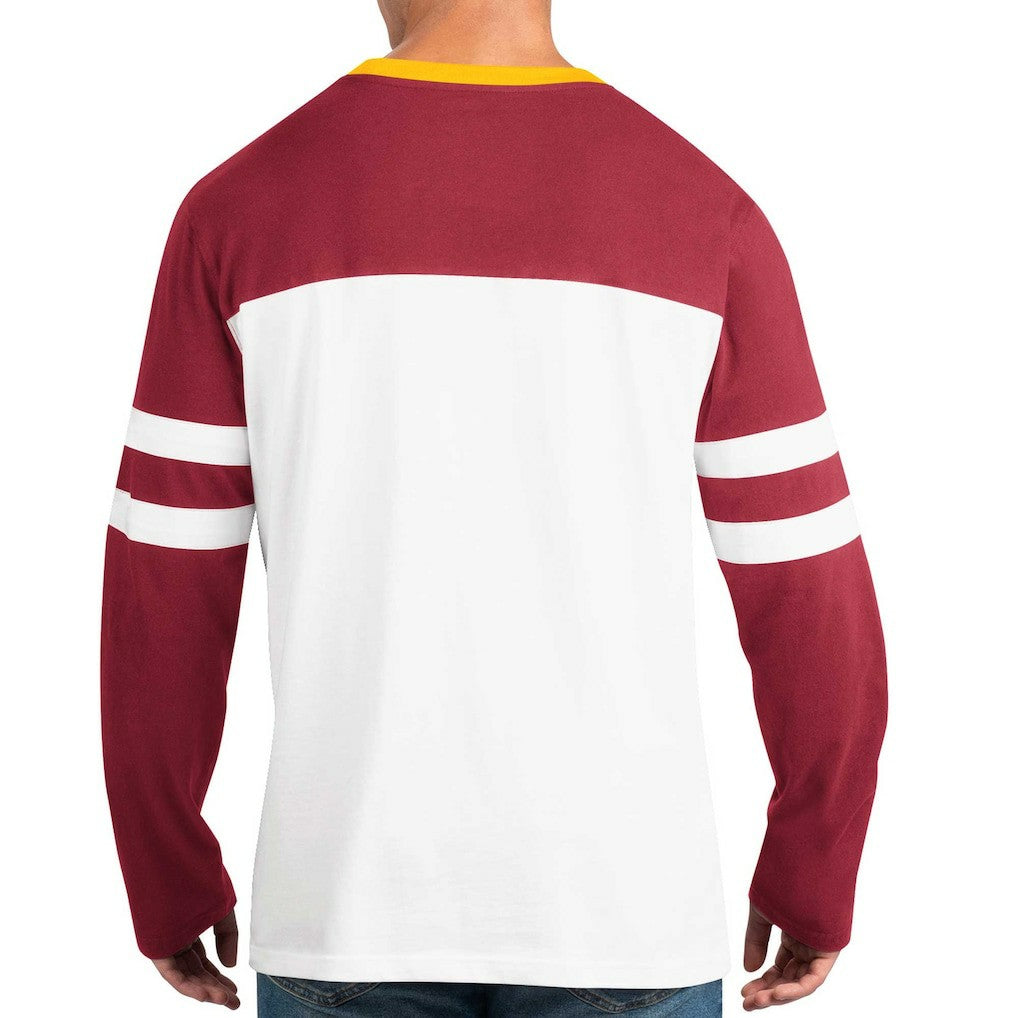 Washington Commanders Starter Halftime Long Sleeve T-Shirt - Burgundy/White discount