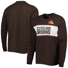 Cleveland Browns Tommy Hilfiger Peter Team Long Sleeve T-Shirt - Brown outlet