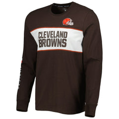 Cleveland Browns Tommy Hilfiger Peter Team Long Sleeve T-Shirt - Brown outlet